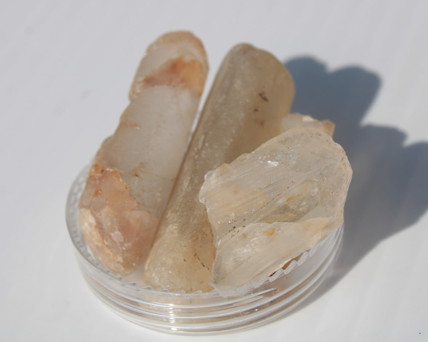 Australian natural Clear Quartz 2-4 crystals 25-30g Rocks and Things