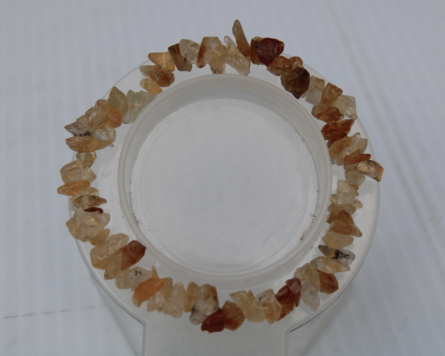 Citrine chip bracelet 13-17g Rocks and Things