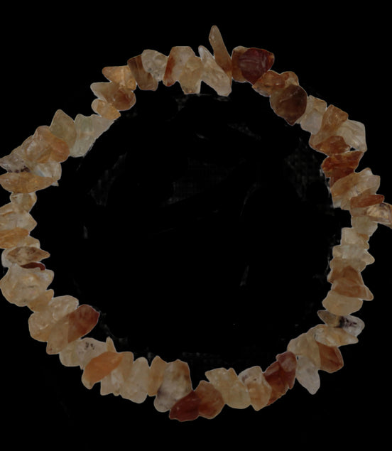 Citrine chip bracelet 13-17g - Rocks and Things Store