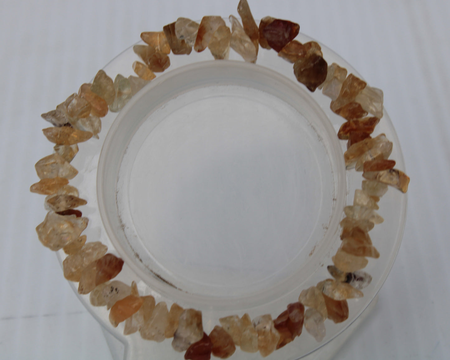 Citrine chip bracelet 13-17g Rocks and Things