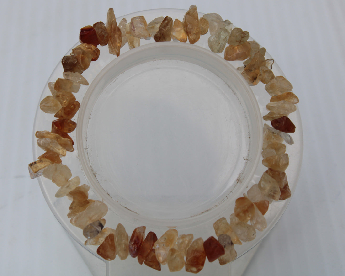 Citrine chip bracelet 13-17g Rocks and Things