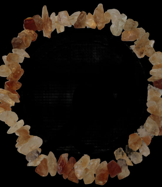 Citrine chip bracelet 13-17g - Rocks and Things Store