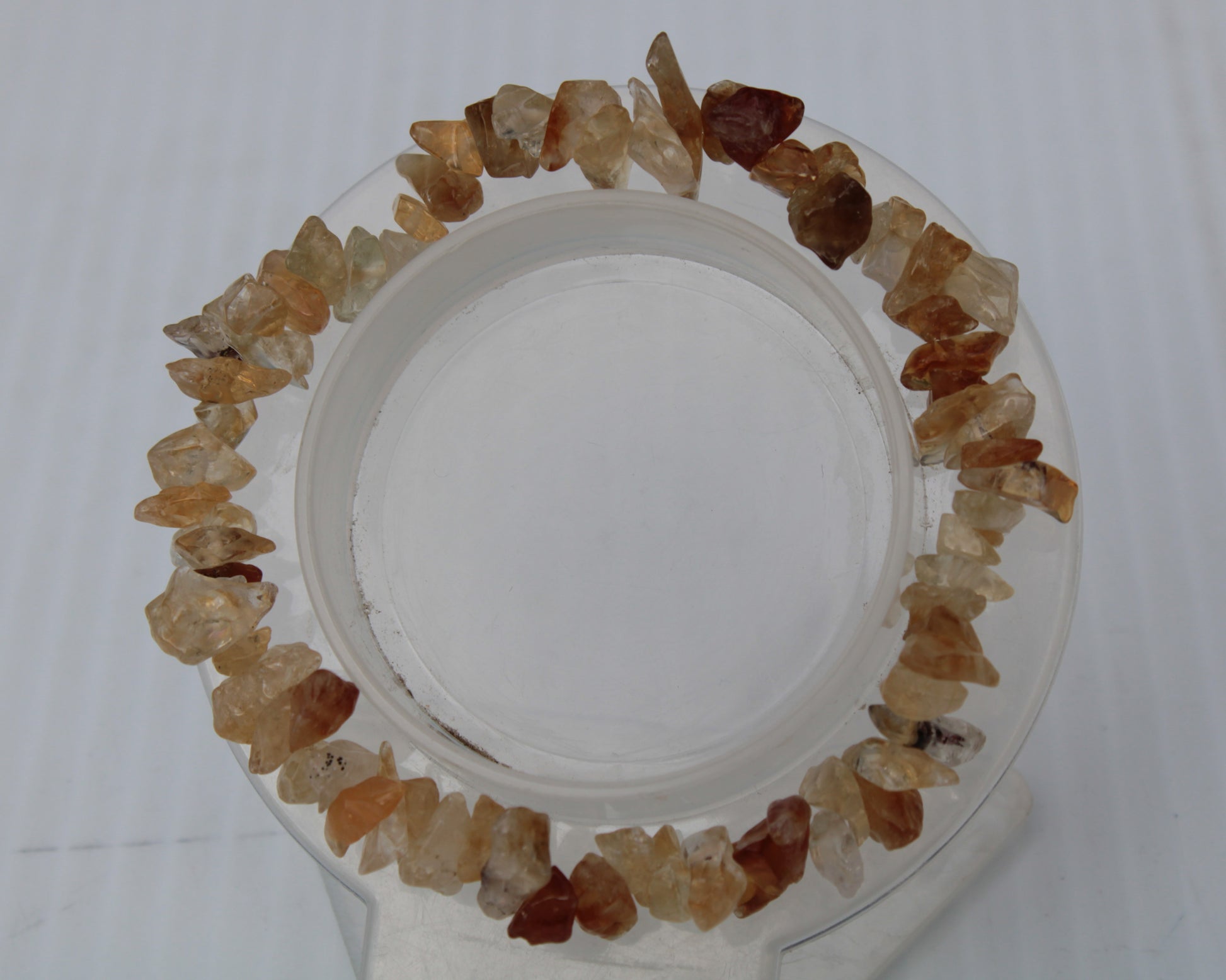 Citrine chip bracelet 13-17g Rocks and Things