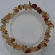 Citrine chip bracelet 13-17g Rocks and Things
