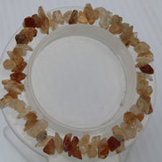 Citrine chip bracelet 13-17g Rocks and Things