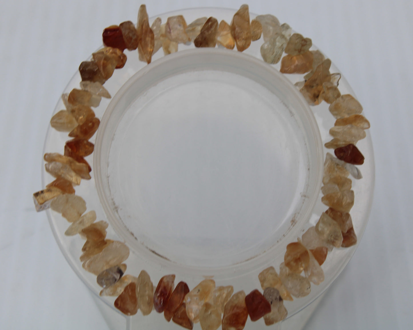 Citrine chip bracelet 13-17g Rocks and Things