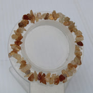 Citrine chip bracelet 13-17g Rocks and Things