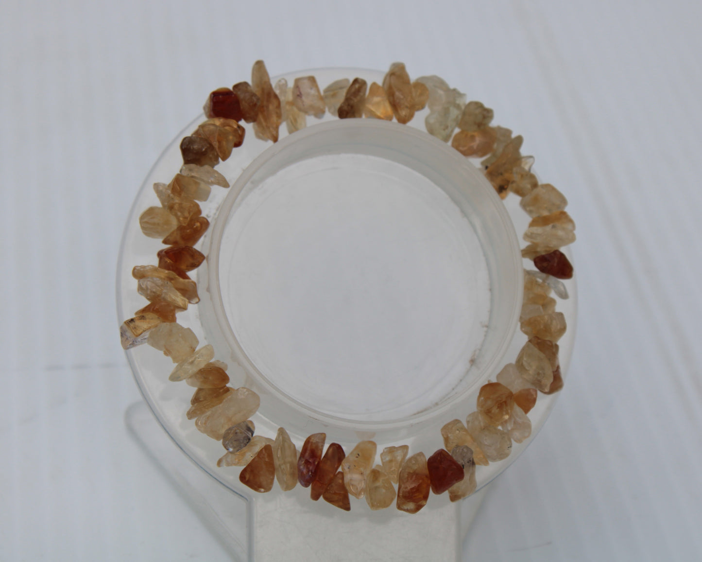 Citrine chip bracelet 13-17g Rocks and Things