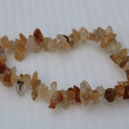 Citrine chip bracelet 13-17g Rocks and Things