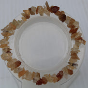 Citrine chip bracelet 13-17g Rocks and Things