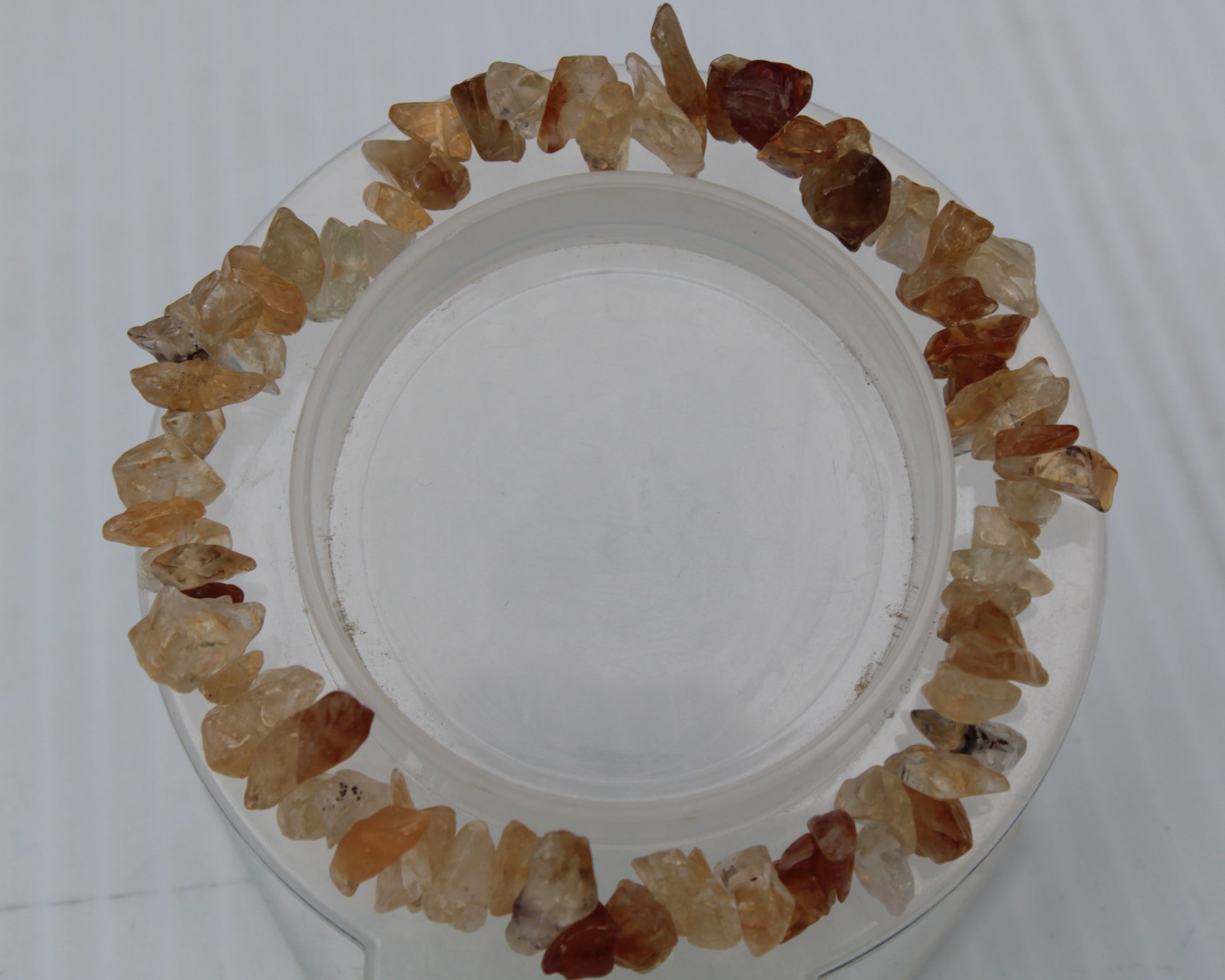 Citrine chip bracelet 13-17g Rocks and Things