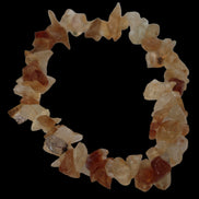 Citrine chip bracelet 13-17g - Rocks and Things Store