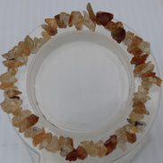 Citrine chip bracelet 13-17g Rocks and Things