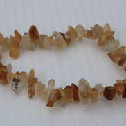 Citrine chip bracelet 13-17g Rocks and Things