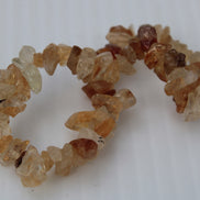 Citrine chip bracelet 13-17g Rocks and Things