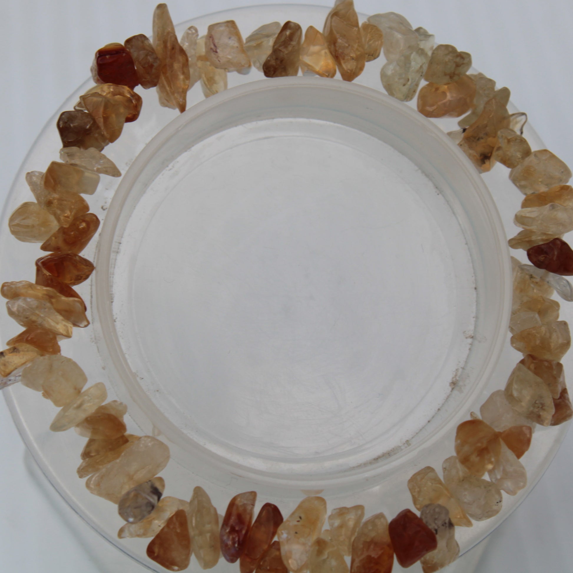 Citrine chip bracelet 13-17g Rocks and Things