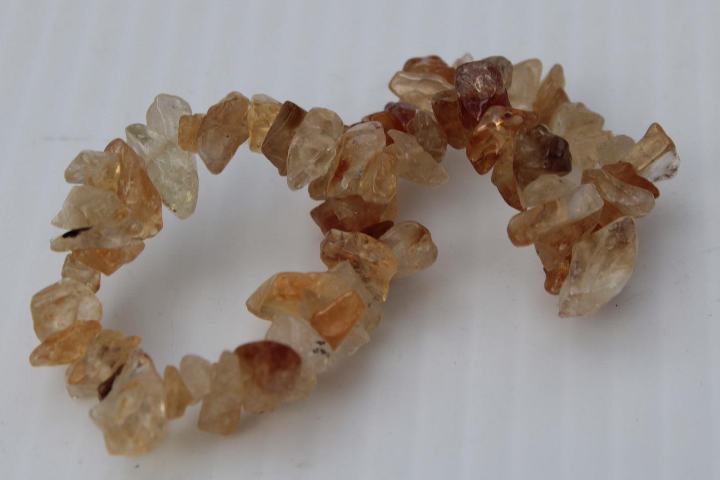 Citrine chip bracelet 13-17g Rocks and Things