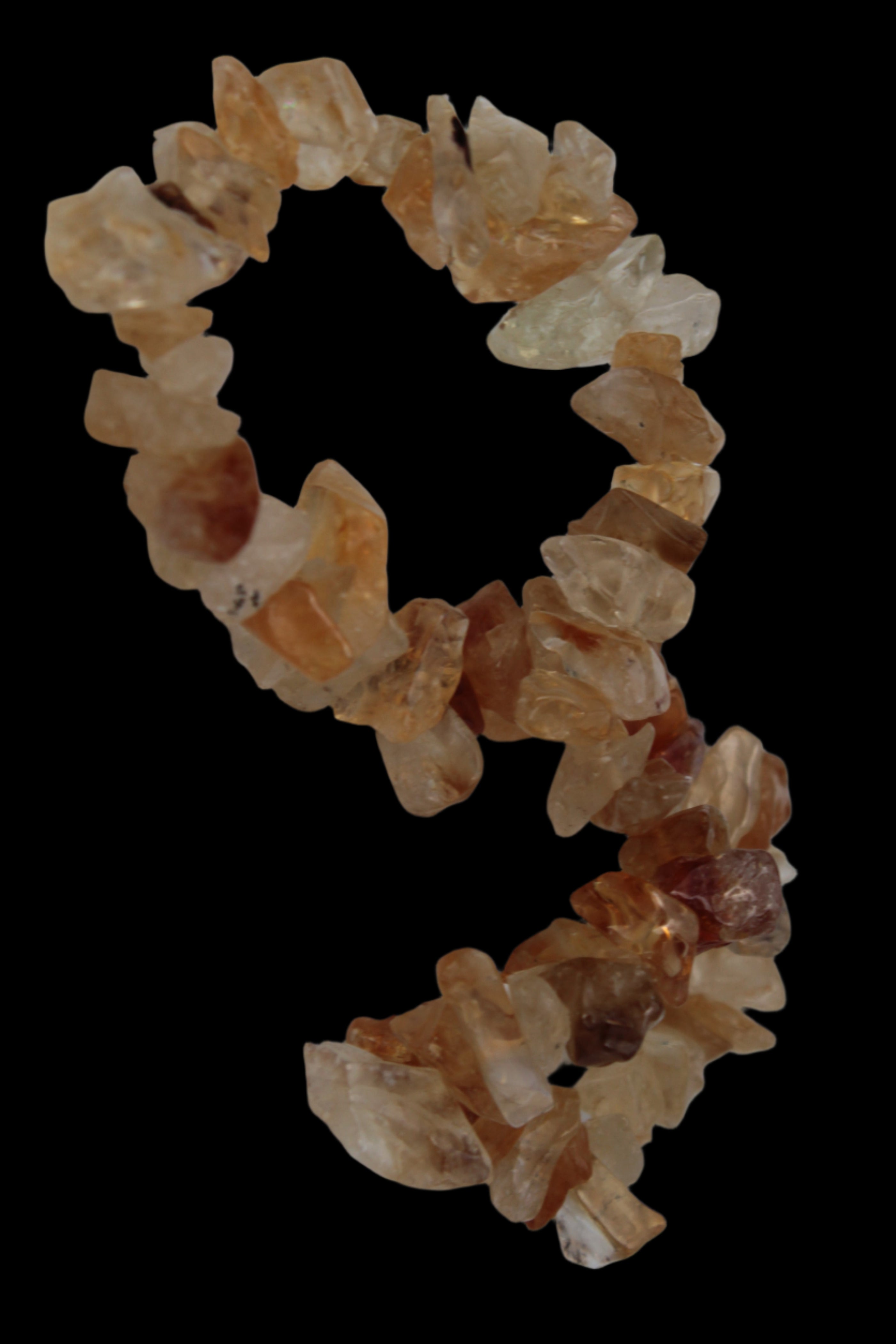 Citrine chip bracelet 13-17g - Rocks and Things Store