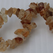Citrine chip bracelet 13-17g Rocks and Things