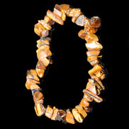 Tigers Eye chip bracelet 19g in sunlight - Rocks and Things Store