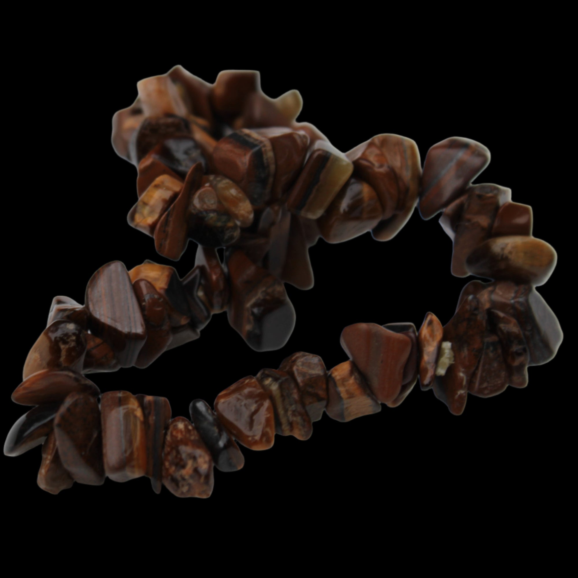 Tigers Eye chip bracelet 19g Rocks and Things
