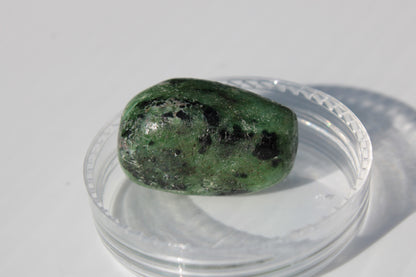 Zoisite Epidote polished stone 11-12g Rocks and Things