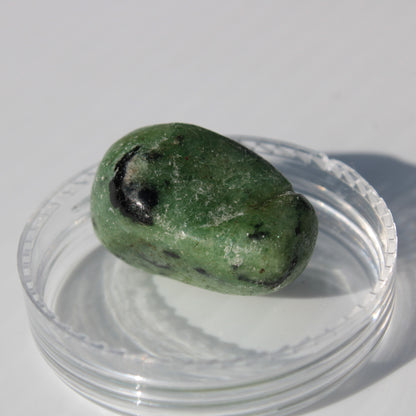 Zoisite Epidote polished stone 11-12g Rocks and Things