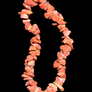 Red Jasper chip bracelet 17-18g in sunlight - Rocks and Things Store