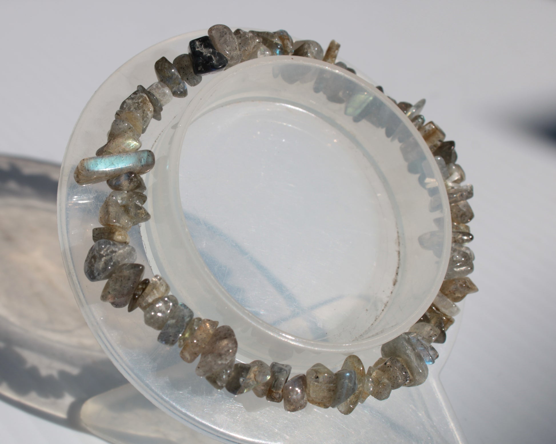 Labradorite chip bracelet 11-12g Rocks and Things