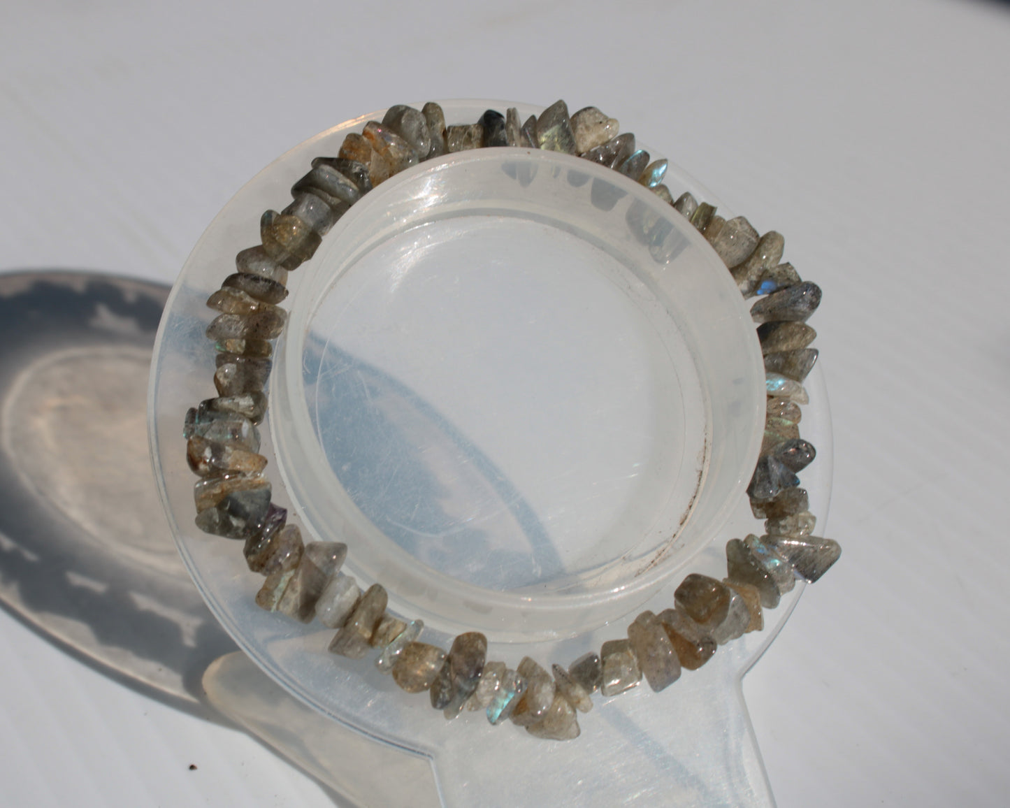 Labradorite chip bracelet 11-12g Rocks and Things