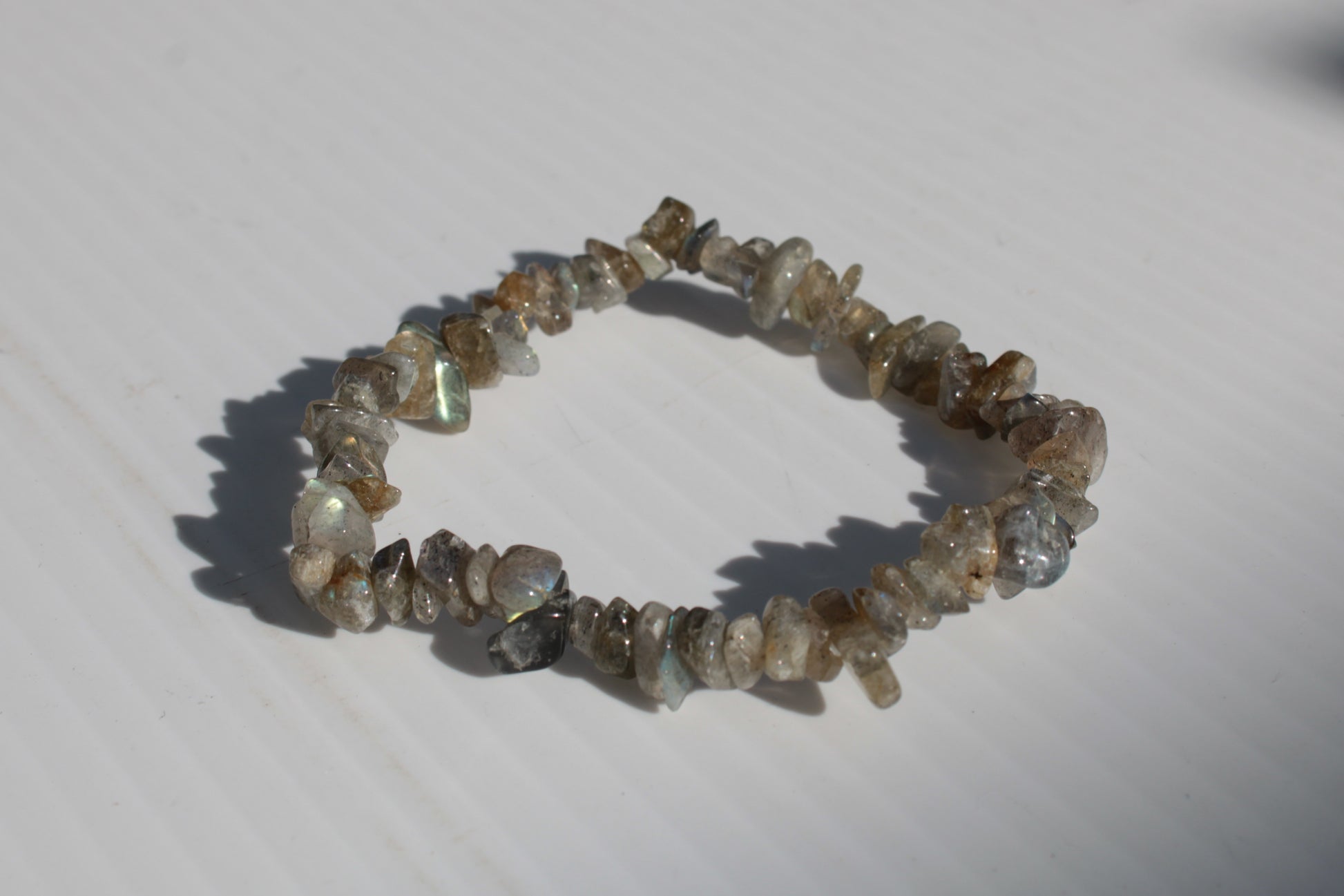 Labradorite chip bracelet 11-12g Rocks and Things