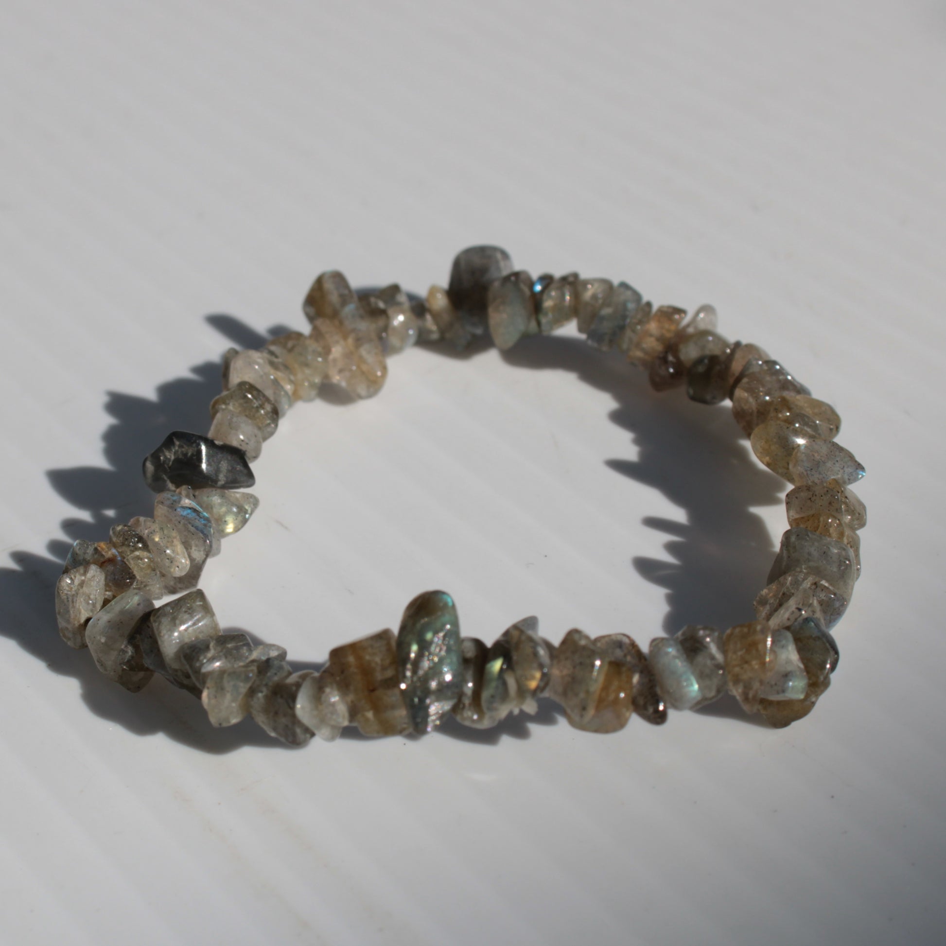 Labradorite chip bracelet 11-12g Rocks and Things