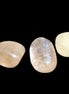 Golden Hair Rutile Quartz 3 tumbled crystals 23-25g in sunlight - Rocks and Things Store