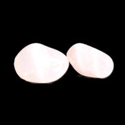 Rose Quartz 1/2 tumbled crystals 12-14g in sunlight - Rocks and Things Store