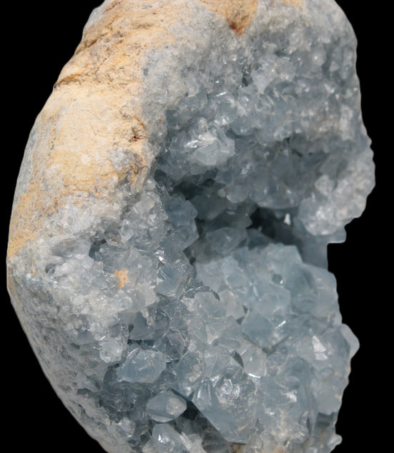 Celestite geode 2878g in sunlight - Rocks and Things Store