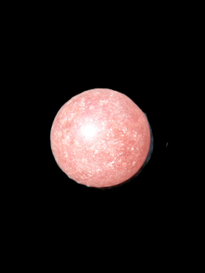 Strawberry Quartz sphere 17-22g Rocks and Things