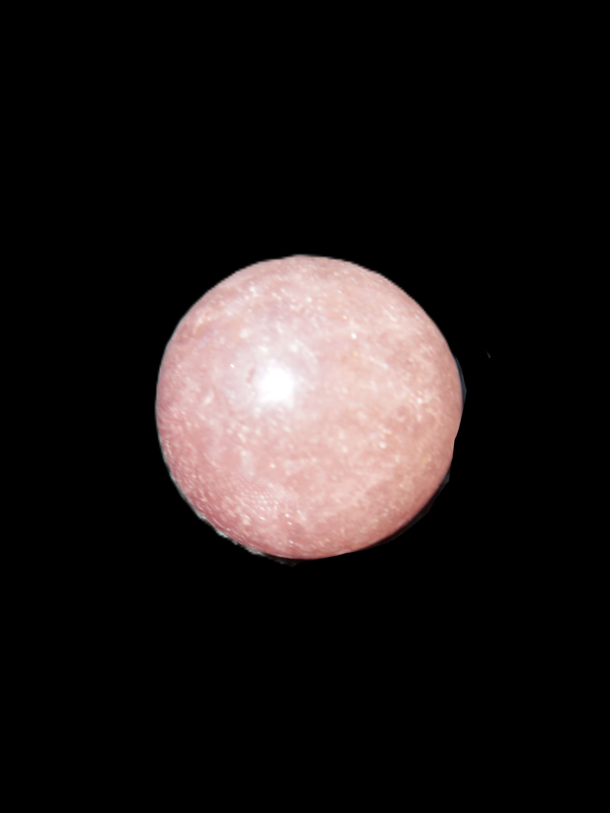 Strawberry Quartz sphere 17-22g Rocks and Things