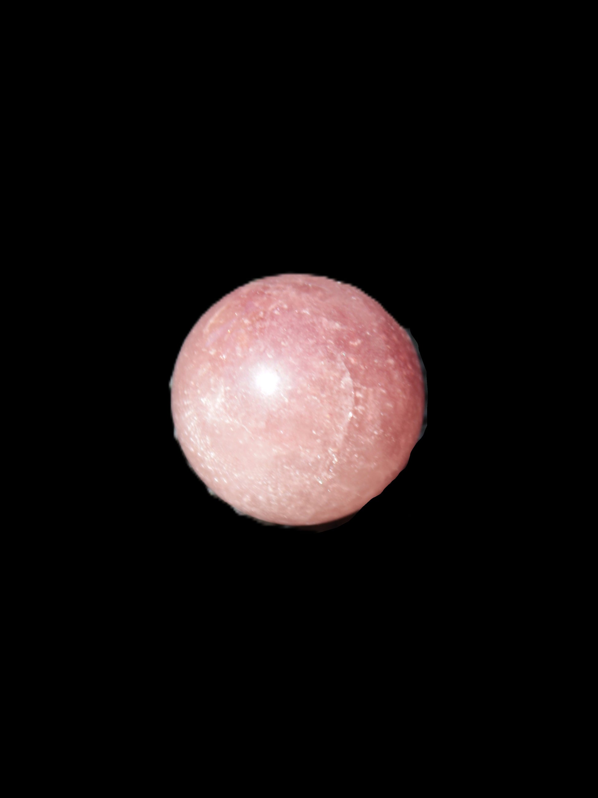 Strawberry Quartz sphere 17-22g Rocks and Things