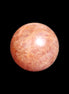 Strawberry Quartz sphere 17-22g in sunlight - Rocks and Things Store