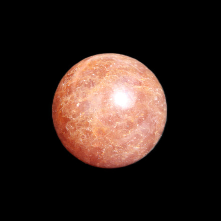 Strawberry Quartz sphere 17-22g in sunlight - Rocks and Things Store
