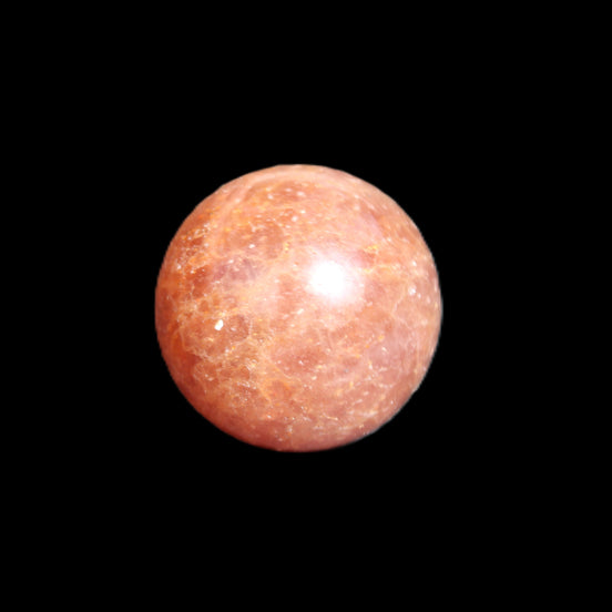 Strawberry Quartz sphere 17-22g in sunlight - Rocks and Things Store
