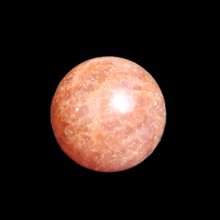 Strawberry Quartz sphere 17-22g in sunlight - Rocks and Things Store