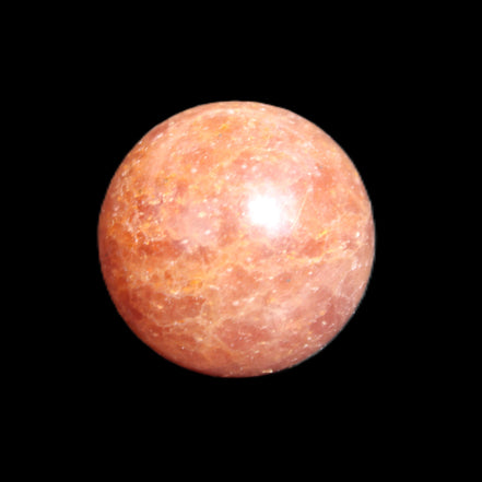 Strawberry Quartz sphere 17-22g in sunlight - Rocks and Things Store