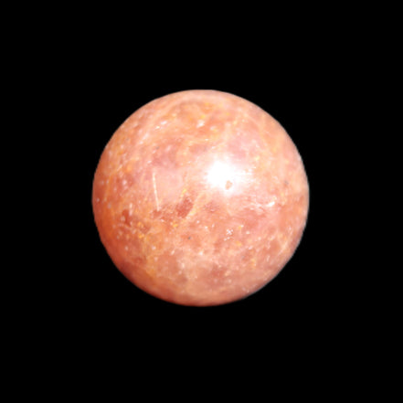 Strawberry Quartz sphere 17-22g in sunlight - Rocks and Things Store