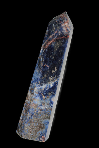 Sodalite obelisk 723g Rocks and Things