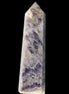 Fantasy Chevron Dream Amethyst Obelisk 1614g in sunshine, Rocks and Things Store