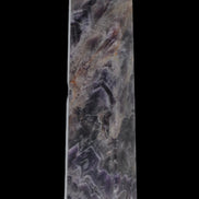 Fantasy Chevron Dream Amethyst Obelisk 1614g in sunshine, Rocks and Things Store