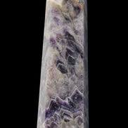 Fantasy Chevron Dream Amethyst Obelisk 1614g in sunshine, Rocks and Things Store