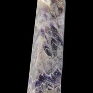 Fantasy Chevron Dream Amethyst Obelisk 1614g in sunshine, Rocks and Things Store