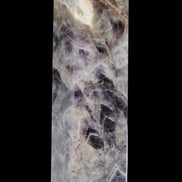 Fantasy Chevron Dream Amethyst Obelisk 1614g in sunshine, Rocks and Things Store